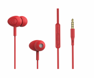 TELLUR Gamma In-Ear, Slúchadlá do uší, červené