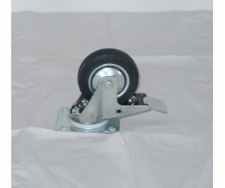 Bicykel pojazdový 125 mm otočný s brzdou max. 100 kg