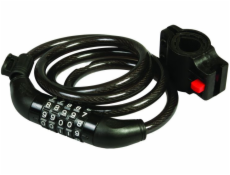 Zámek na kolo kódovací 120 cmx10 mm (možnost volby vlastní 