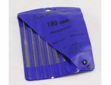 Pilník ihlový 180mm sada 6 ks