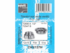 Tesnenie pod sedlá ventilov T12-3/8"-5 ks