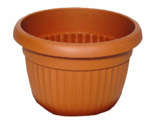 Květináč 110 mm TERRA terakota plast