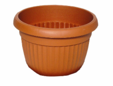 Květináč 110 mm TERRA terakota plast