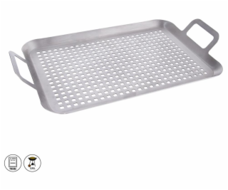 Plech grilovací 43x25 cm dierovaný nerez