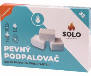 Podpaľovač pevný 32 ks parafínový SOLO