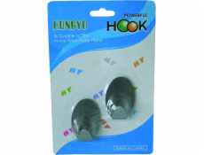 Háčik samolepiaci 2 ks nerez 5,5x3,5 cm