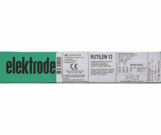 Elektróda RUTILEN13 2,0/0,8 kg pre striedavý zvár. prúd