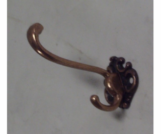 Věšák kloboukový 45x40x65mm V1 staroměď