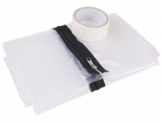 Fólia ochranná do dverí so zipsom 1,2x2,2 m