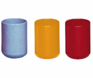 Kelímek plastový 250 ml mix barev