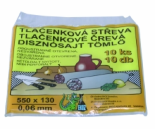 Vrecko črevo na tlačenku 550x130 mm-10 ks