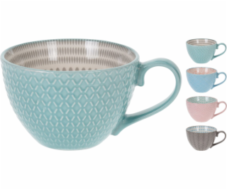 Hrnek 400 ml mix barev kamenina