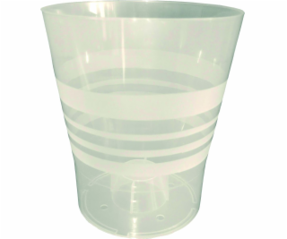 Kvetináč na orchideu 13 cm transparentný
