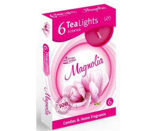 Svíčka čajová 6 ks Magnolia
