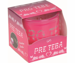 Svíčka vonná 100 g   PRO TEBE   ve skle