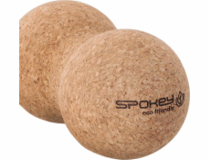 Spokey DOUBLE OAK Korkový dvojitý masážní míček