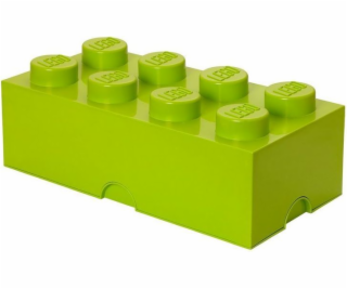 LEGO Storage Brick 8 hellgrün, Aufbewahrungsbox