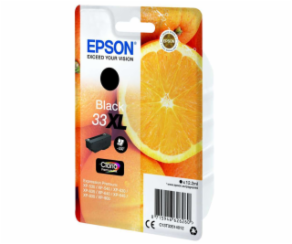 EPSON ink čer Singlepack  Pomeranč  Black 33XL Claria Pre...