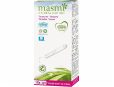 Masmi Tampóny z organickej bavlny Super 18 ks