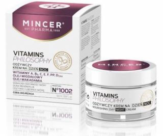 Mincer Vitamins Philosophy vyživujúci denný a nočný krém ...