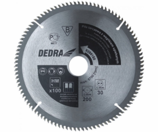 Dedra Kotúčová píla na hliník 250x30mm 100 zubov. - H250100