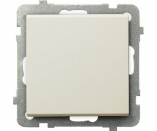 Ospel Jednopólový spínač Sonata 16AX IP20 ecru (LP-1R/m/27)