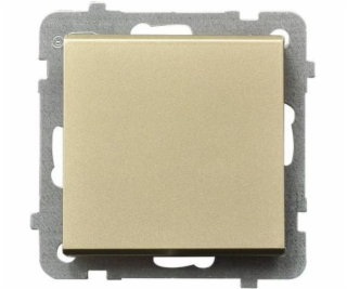 Ospel Jednopólový vypínač Sonata champagne gold (LP-1R/m/39)