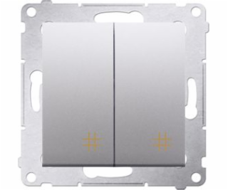 Kontakt-Simon Krížový spínač Simon 54 dvojitý 10AX 250V m...