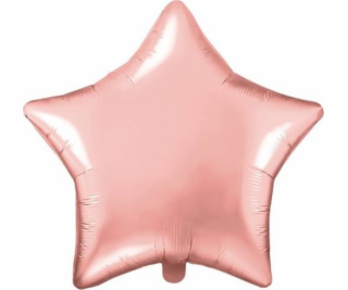 STRANY DECO FOIL BALOON Hvězda, růžové zlato, 48 cm unive...