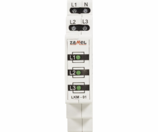 Indikátor výkonu Zamel 230V/400V 3xled Green LKM-01-20 (e...
