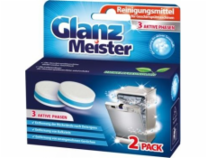 Čistič myčky nádobí v glanzmeisteru v tabletách 2 univerzálních kusů
