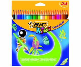 Bic Pencil Pencils Bic Kids Tropicolors2 Box 24 ks - 832568