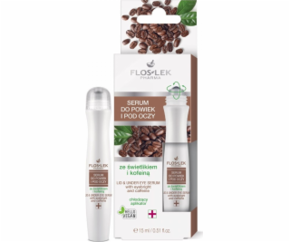 FLOSLEK Sérum na viečka a oči so svetlíkom a kofeínom 15ml