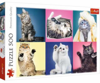 Puzzle mačiatka 500 prvkov
