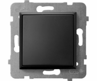 Ospel Aria tlačidlo čierna metalíza (LP-21U/m/33)