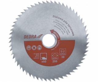 Dedra Steel kotúčová píla na drevo 180x60x20 - HS18060