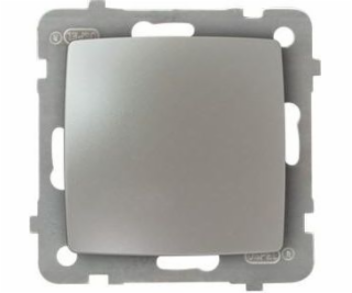 Ospel Single konektor Karo silver pearl (LP-1S/m/43)