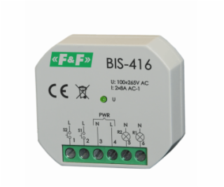 F&F Bistable Bister BIS-416 skryté, dva nezávislé ovládac...