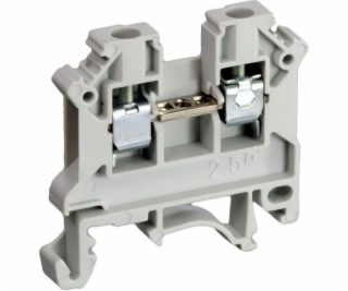 SIMET 2-Wire Rail 2,5mm2 šedá ZSG1-2,5ns (11221312)