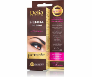 Delia henna pro gelové obočí 3.0 tmavě hnědé
