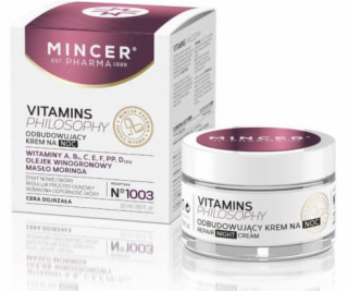 Mincer Vitams Filozofie Rebuilding Cream v noci č. 1003 50ml