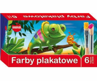 Plakát Pulio Mona Paints 6 Colors 20 ml