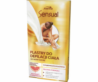 Joanna smyslné plátky pro depilaci těla s extraktem grape...