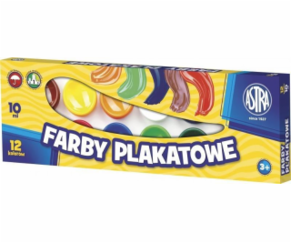 Astra plakát maluje 12 barev 10 ml