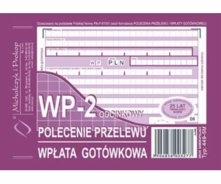 Příkaz přenosu tisku Michalczyk & Prokop.
