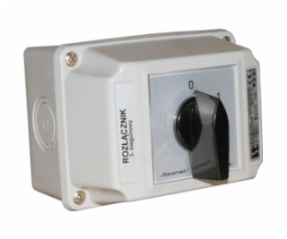 Spamel Cam spínač v puzdre 16A spínač 0-1 3pólový - LK16R...