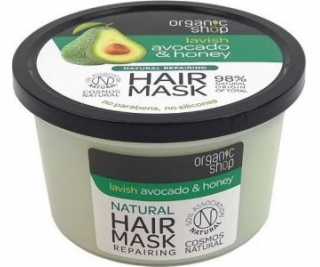 Organic Shop Hair Mask Revitalizací Avocado & Honey Revoc...