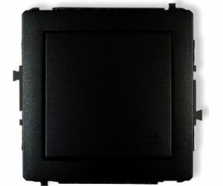 Karlik Deco Cross Connector Czarny Mat (12DWP-6)
