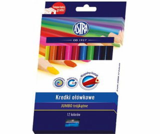 Astra Crayons of Try Jumbo 12 Colors