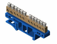 Elektro-Plast upínací pás pro 12-tored modrý TR35 2N LZ-12/N (0921-00)